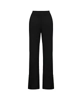 Nocturne Women's Mother of Pearl Beaded Knit Pants