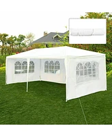 Slickblue Outdoor Party Wedding Canopy Tent with Removable Walls and Carry Bag