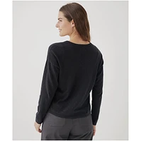 Pact Plus Cotton Classic Fine Knit Relaxed Sweater