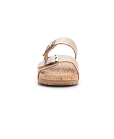 Muk Luks Women's Presley Platform 2 Strap Sandal
