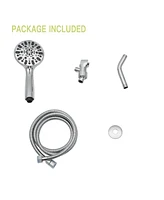 Streamdale Furniture Multi Function Adjustable Hand Shower - 7-Function Hand Shower, Chrome