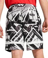 Puma Men's Winning Shot Printed Mesh Shorts