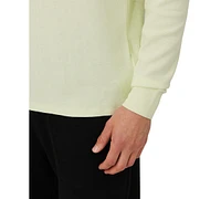 Lacoste Men's Waffle-Knit Thermal Sleep Shirt