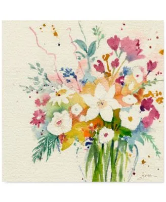 Dream Bouquet Canvas Art By Sheila Golden Collection