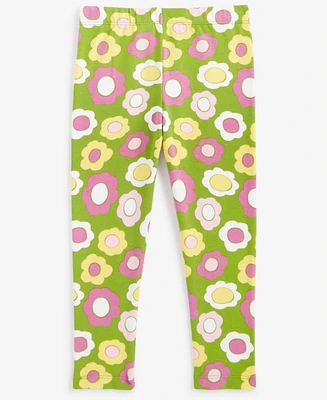 Epic Threads Toddler Girls Wonky Floral-Print Leggings, Created for Macy's