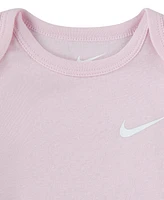 Nike Baby Boys or Girls Essentials Bodysuits, Pack of 3