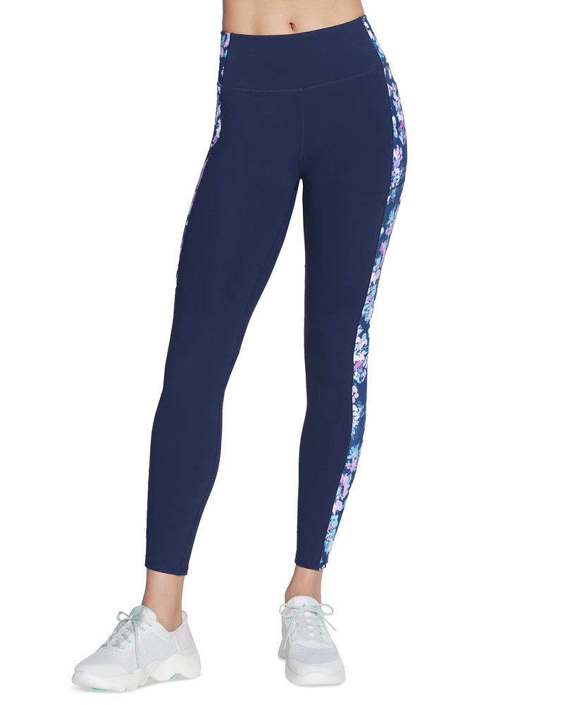 Skechers Women's Misty Floral High-Waisted Leggings