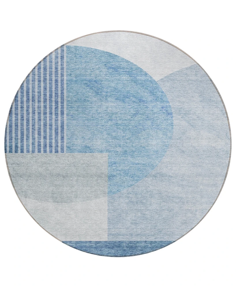 Addison Chantille ACN678 8'x8' Round Area Rug