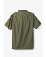 Boulder Creek by KingSize Men's Big & Tall Short-Sleeve Pilot Shirt