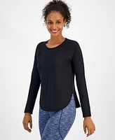 Id Ideology Women's Essentials 2-Pack Long-Sleeve T-Shirt, Created for Macy's