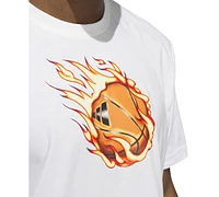 adidas Men's On Fire Baller Graphic T-Shirt