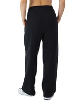 Champion Women's Drawstring-Waist Wide-Leg Sweatpants