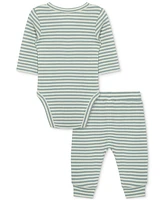 Focus Kids Baby Striped Bodysuit & Pants, 2 Piece Set