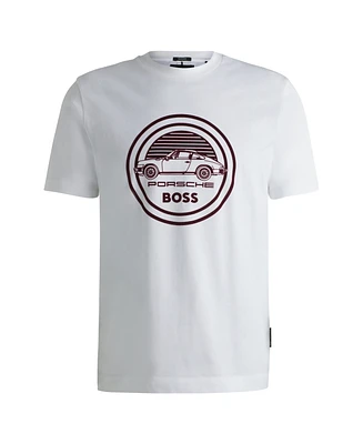 Boss by Hugo Men's Porsche X Special Branding T-Shirt