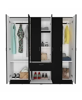 Fm Furniture Guajira Six Door Armoire