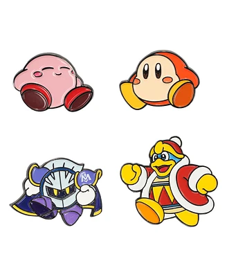 Kirby Characters Lapel Pin Set (Set of 4)