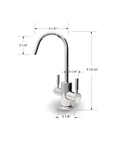 Apec Water Systems Westbrook Hot and Cold Water Reverse Osmosis Faucet - Chrome, Lead-Free