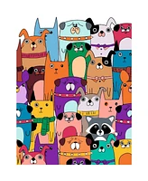 Artwille Paint by Number Kit Raccoon among Friends - Assorted Pre