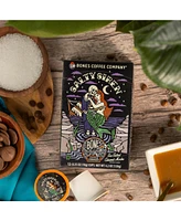 Bones Coffee Company Flavored Coffee Bones Cups Salty Siren Caramel Chocolate | 12ct Single-Serve Coffee Pods Compatible with Keurig 1.0 & 2.0 Keurig