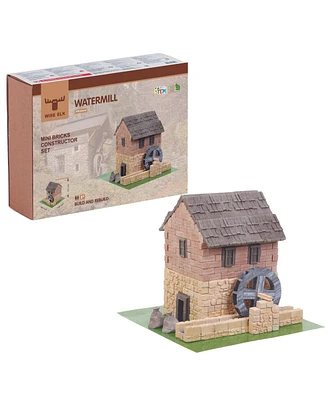 Wise Elk Mini Bricks Construction Set - Watermill - Assorted Pre