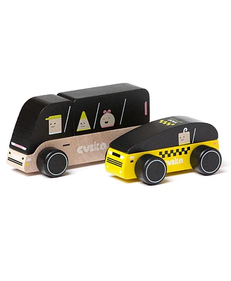 Cubika Wise Elk/Cubika Wooden toy - City transport - Assorted Pre