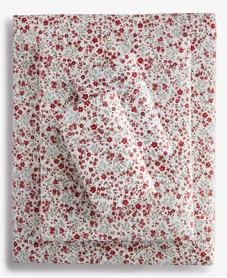 Charter Club Printed Flannel Cotton 4-Pc. Sheet Set, Queen, Exclusively at Macy's