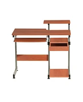 Streamdale Furniture Complete Computer Workstation Desk, Woodgra