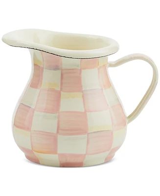 Mackenzie-Childs Rosy Check Creamer