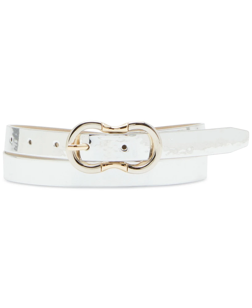 Steve Madden Women's 3-Pc. Faux-Leather Belt Set