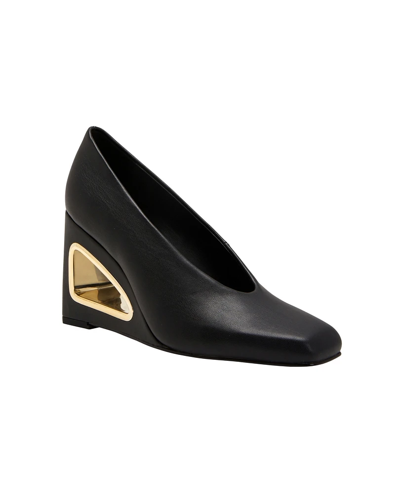 Katy Perry Women's Hollow Wedge Pumps