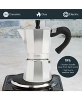 Primula Aluminum Stovetop 9-Cup Espresso Maker