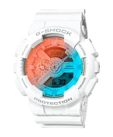 G-Shock Men's Analog Digital White Resin Watch