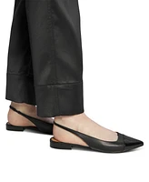 Aldo Women's Fleure Cap-Toe Pointed-Toe Slingback Flats