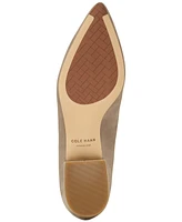 Cole Haan Women's Valantina Pointed Toe Block Heel Loafers