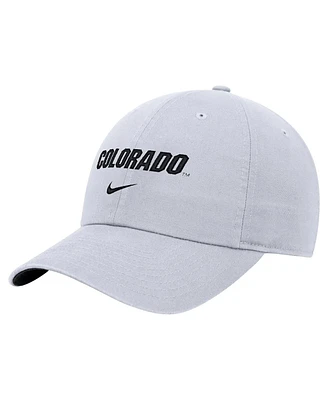 Nike Men's White Colorado Buffaloes 2024 Sideline Club Adjustable Hat