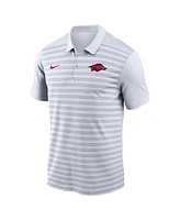 Nike Men's White Arkansas Razorbacks 2024 Early Season Coaches Sideline Polo