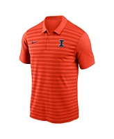 Nike Men's Orange Illinois Fighting Illini 2024 Sideline Victory Coaches Performance Polo