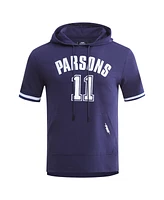 Pro Standard Men's Micah Parsons Navy Dallas Cowboys Player Name Number Hoodie T-Shirt