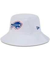 New Era Big Boys and Girls White Buffalo Bills 2024 Nfl Training Camp Bucket Hat