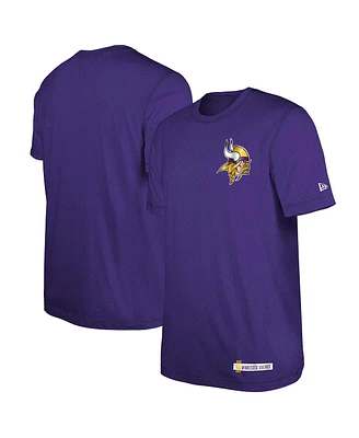 New Era Men's Purple Minnesota Vikings 2024 Nfl Training Camp T-Shirt