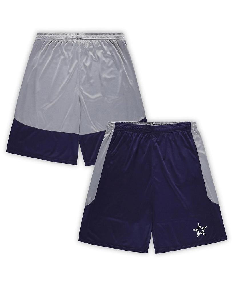 Fanatics Men's Navy Dallas Cowboys Big Tall Team Logo Shorts