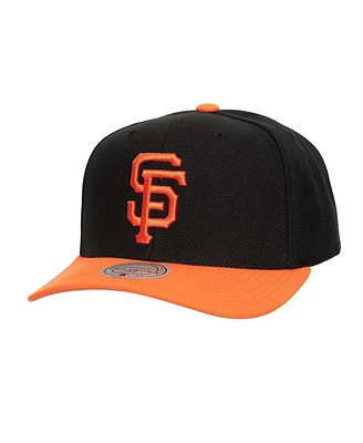 Mitchell & Ness Men's Black San Francisco Giants Team Pro Adjustable Hat