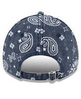 New Era Women's Navy Dallas Cowboys Paisley 9TWENTY Adjustable Hat