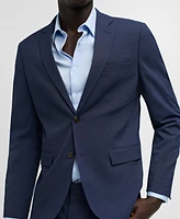 Mango Men's Super Slim-Fit Stretch Fabric Suit Blazer