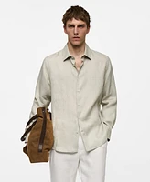 Mango Men's Linen Shirt