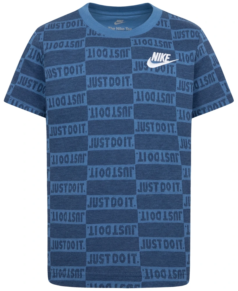 Nike Little Boys Just Do It Textured Club T-Shirt