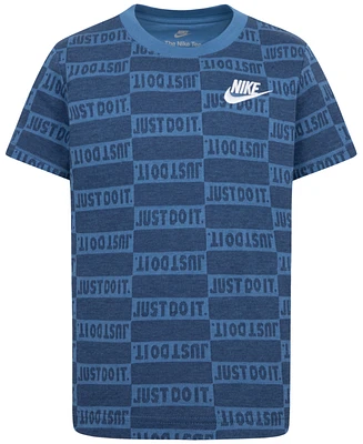 Nike Little Boys Just Do It Textured Club T-Shirt