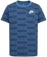 Nike Little Boys Just Do It Textured Club T-Shirt