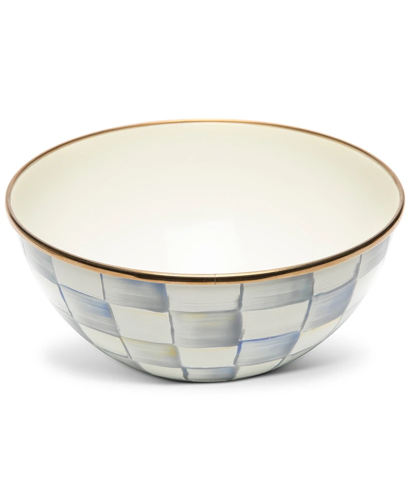 Mackenzie-Childs Sterling Check Small Everyday Bowl, 40