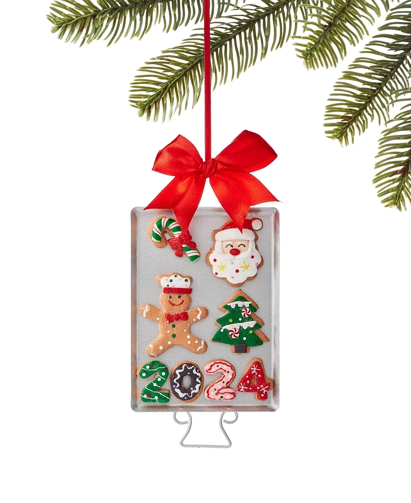 Holiday Lane Christmas Cheer Baker's Tray Ornament, Exclusively at Macy's